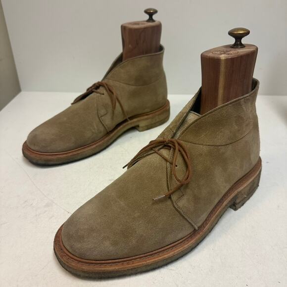 NEW HEELS Tricker\'s Monty Suede Chukka Boots Crepe Sole Made in England US 10 D main image 7